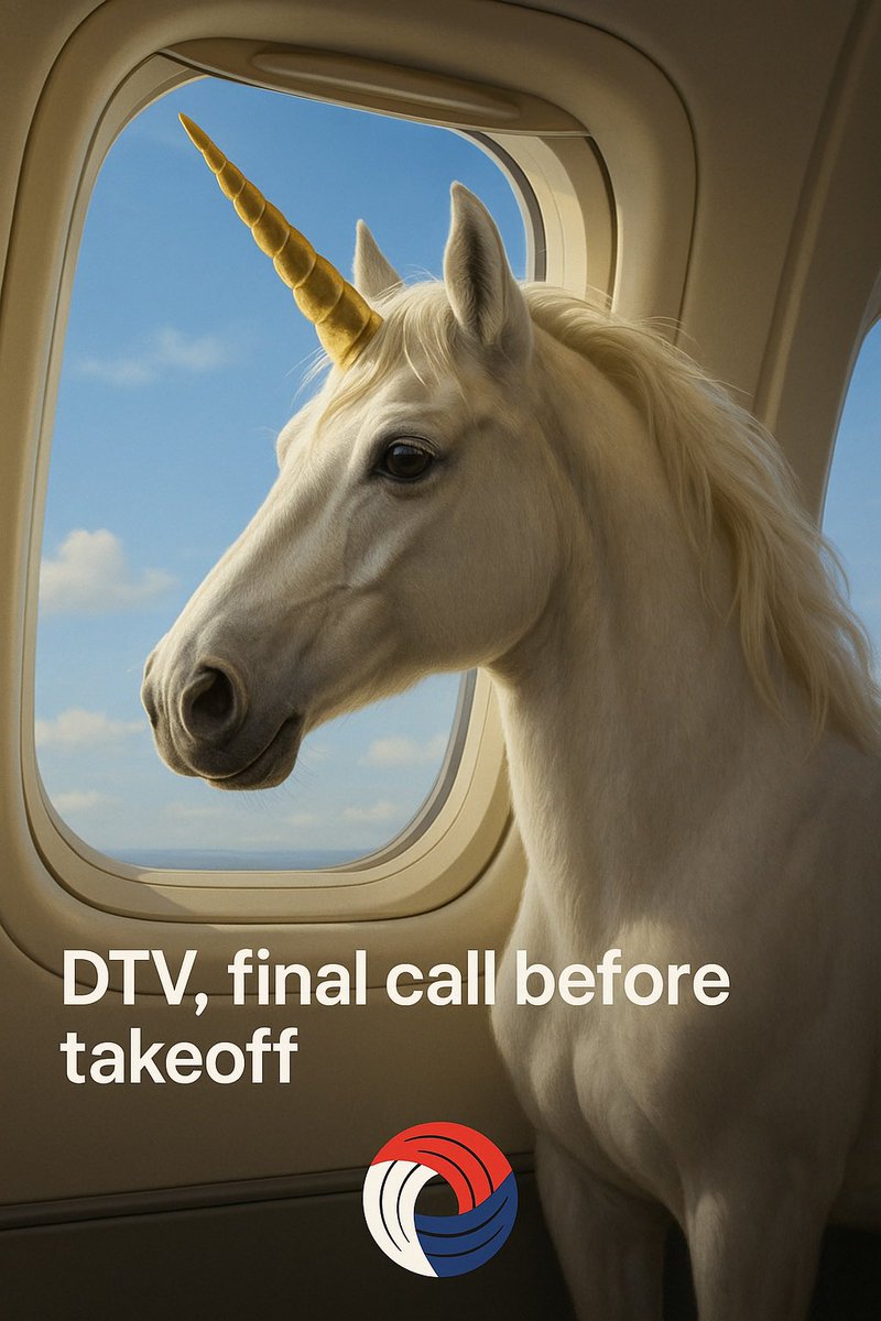 🚀 Join the revolution! The $DTV token is your ticket to the future of government on the blockchain. The plane is about to take off. Get onboard now and be part of the next big thing in crypto! 💸 

#DTV #Crypto #InvestNow

📌 Dive In: linktr.ee/DTVT
🐦 X: