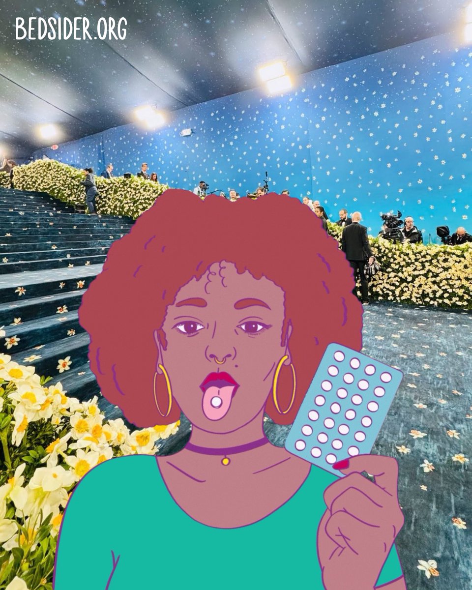 How we'd roll up to the #MetGala 😜 #ThxBirthControl