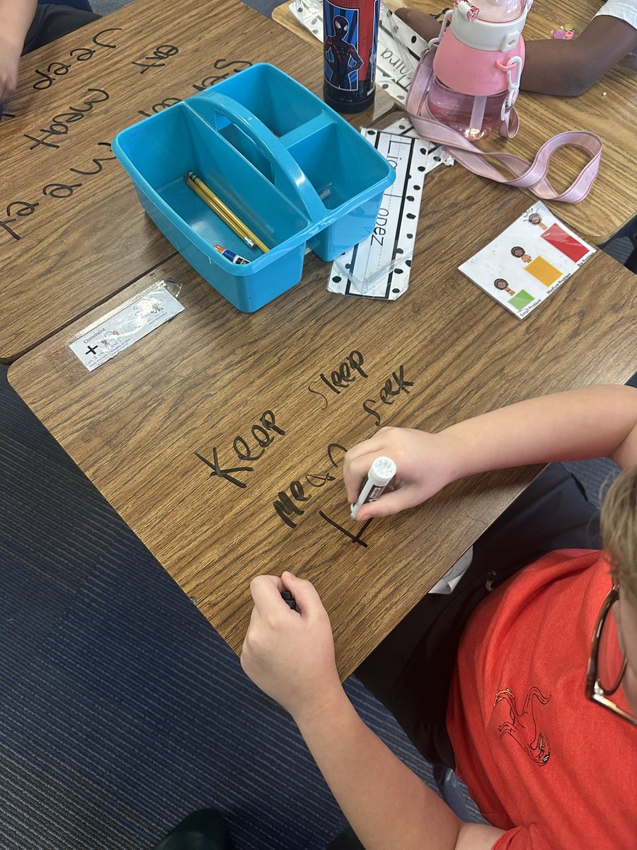 MsPoteat14's tweet image. 3 minutes to write as many words with the Long E sound as you can… GO! 🤩 @RTEFlightStatus @RichlandTwo