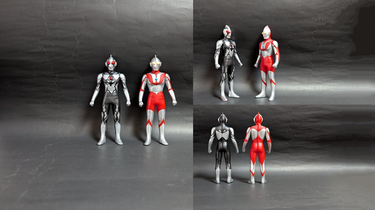 カオスロイドUのソフビが完成！ #ウルトラマンFER #ウルトラフィギュア