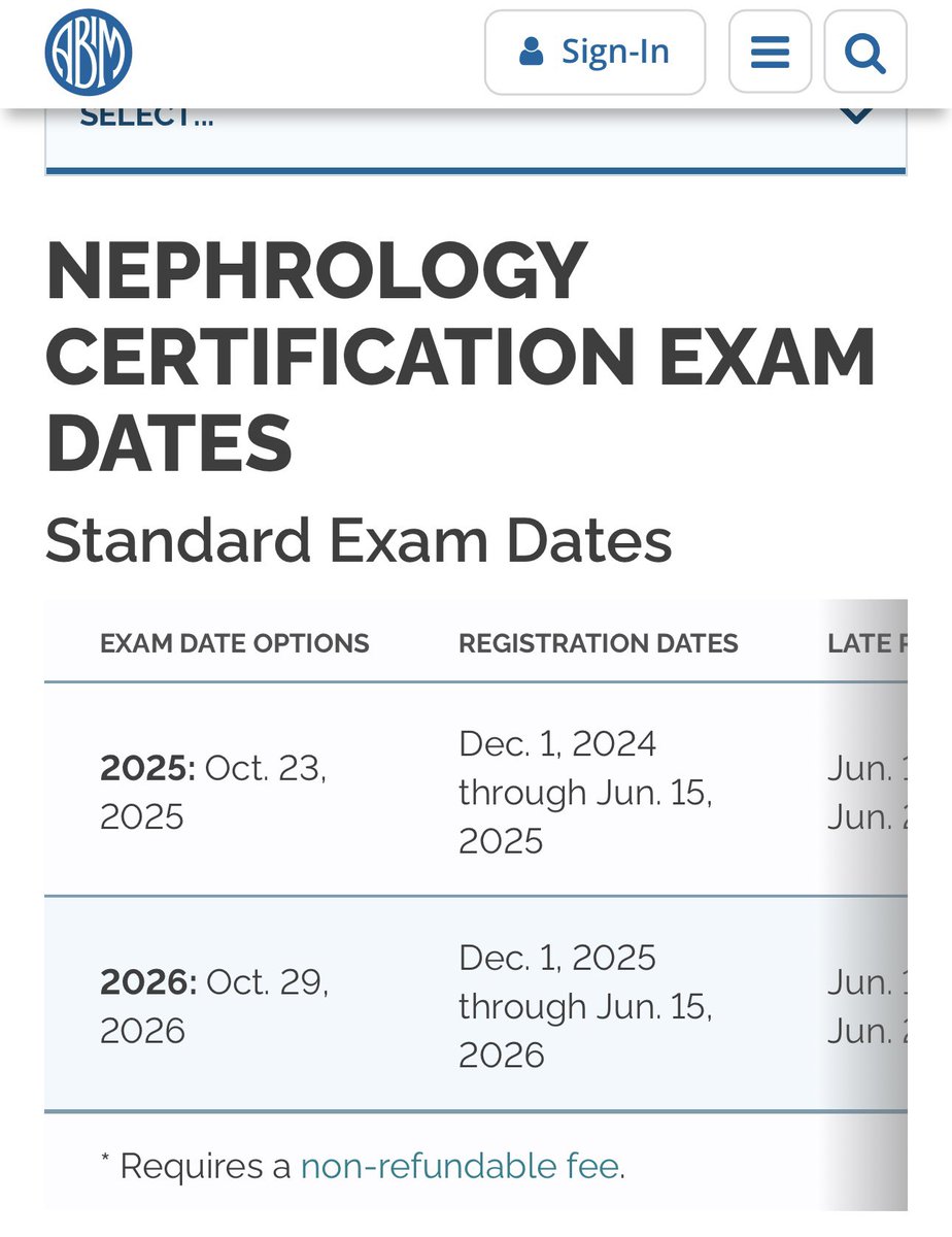 U.S. Nephrology board exam is in 171 days.  

Mentors - do everything you can to ensure your mentee passes the test.  Don’t let them stumble as they finally finish their formal medical training.

We cannot have a medical specialty with the lowest passing rate in medicine.