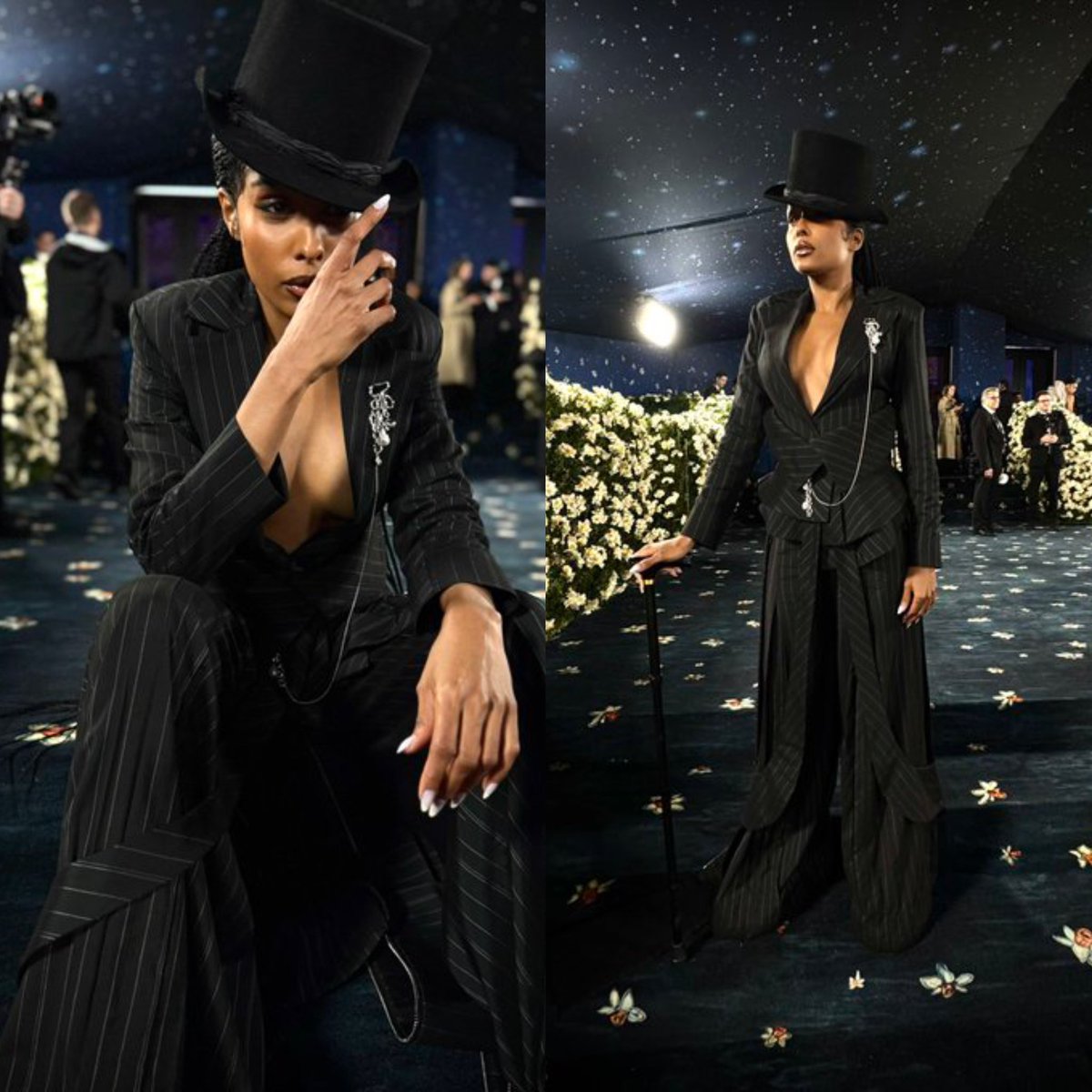 remember when this reporter almost ate up everyone? she did it again omg #MetGala