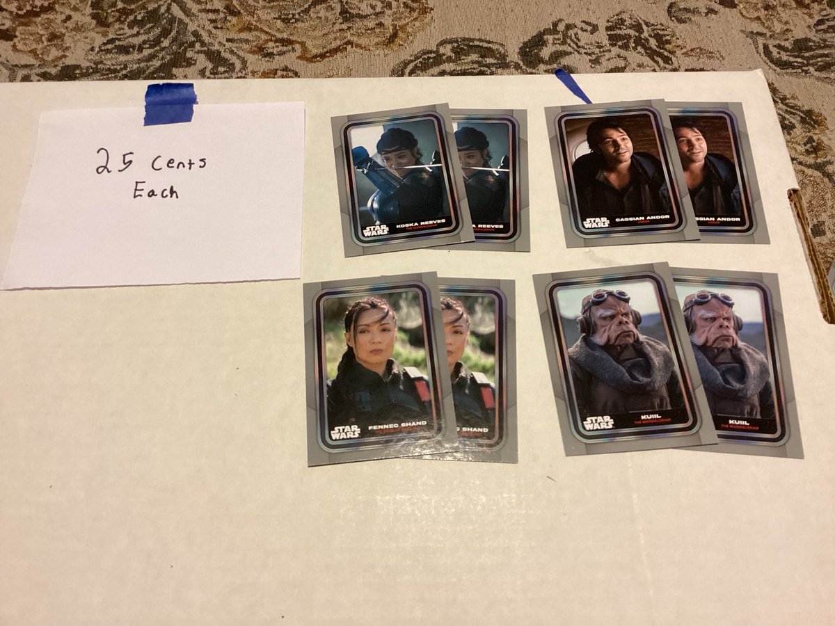 Andor and other Disney + show characters