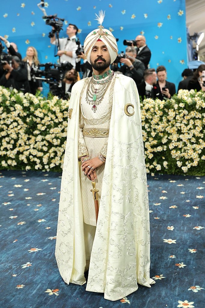 Diljit Dosanjh looks majestic at Met Gala 2025.