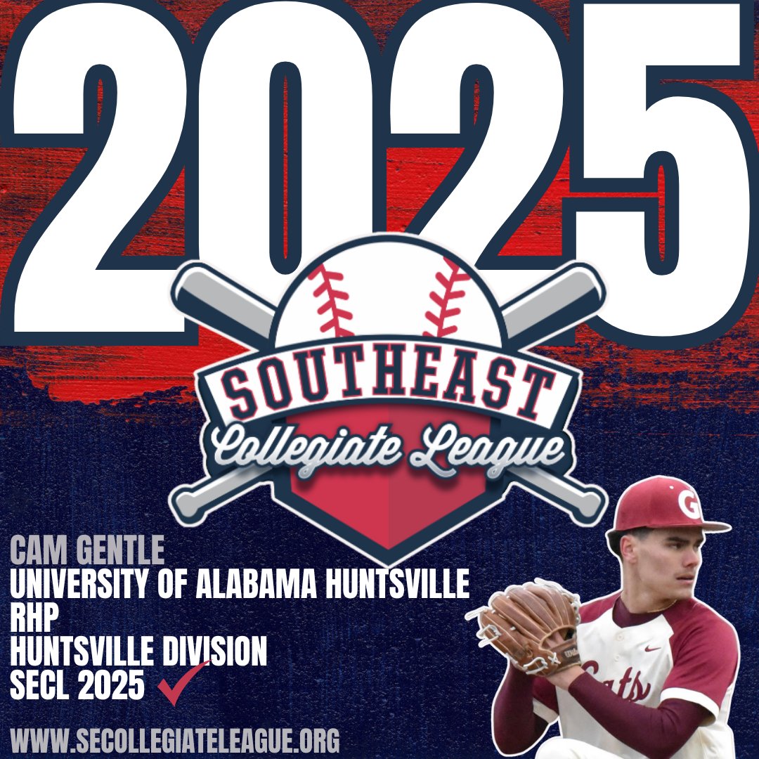 SECollegiate League (@secollegiatelge) on Twitter photo 🔒 INVITE ACCEPTED 🔒
⚾️ Cam Gentle ( <a href="/CamGentle21/">Cam Gentle</a> )
🏫 University of Alabama Huntsville
📍 Huntsville Division
Are you in?
➡️Request your spot:
secollegiateleague.org 🔒 INVITE ACCEPTED 🔒
⚾️ Cam Gentle ( <a href="/CamGentle21/">Cam Gentle</a> )
🏫 University of Alabama Huntsville
📍 Huntsville Division
Are you in?
➡️Request your spot:
secollegiateleague.org