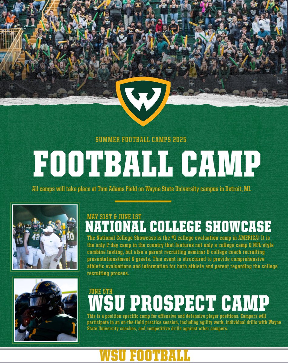 Everyone who has been hitting me up about attending our prospect camp here is the info.  Click the link.  See you June 5th! #GoWarriors wsuathletics.com/sports/2009/9/…