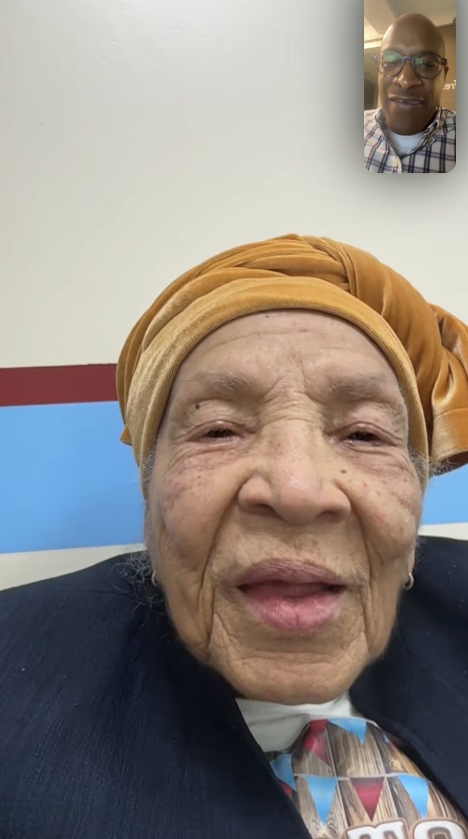 Walter M. Kimbrough (@hiphopprez) on Twitter photo This is Amy Bush Olatunji, <a href="/Talladega_1867/">Talladega College</a> class of 1950! She is from Brooklyn but came to town for reunion weekend. I didnāt get to meet her and today I am in Brooklyn. So we FaceTimed! She is such a jewel. Iām coming back to visit. This is Amy Bush Olatunji, <a href="/Talladega_1867/">Talladega College</a> class of 1950! She is from Brooklyn but came to town for reunion weekend. I didnāt get to meet her and today I am in Brooklyn. So we FaceTimed! She is such a jewel. Iām coming back to visit.
