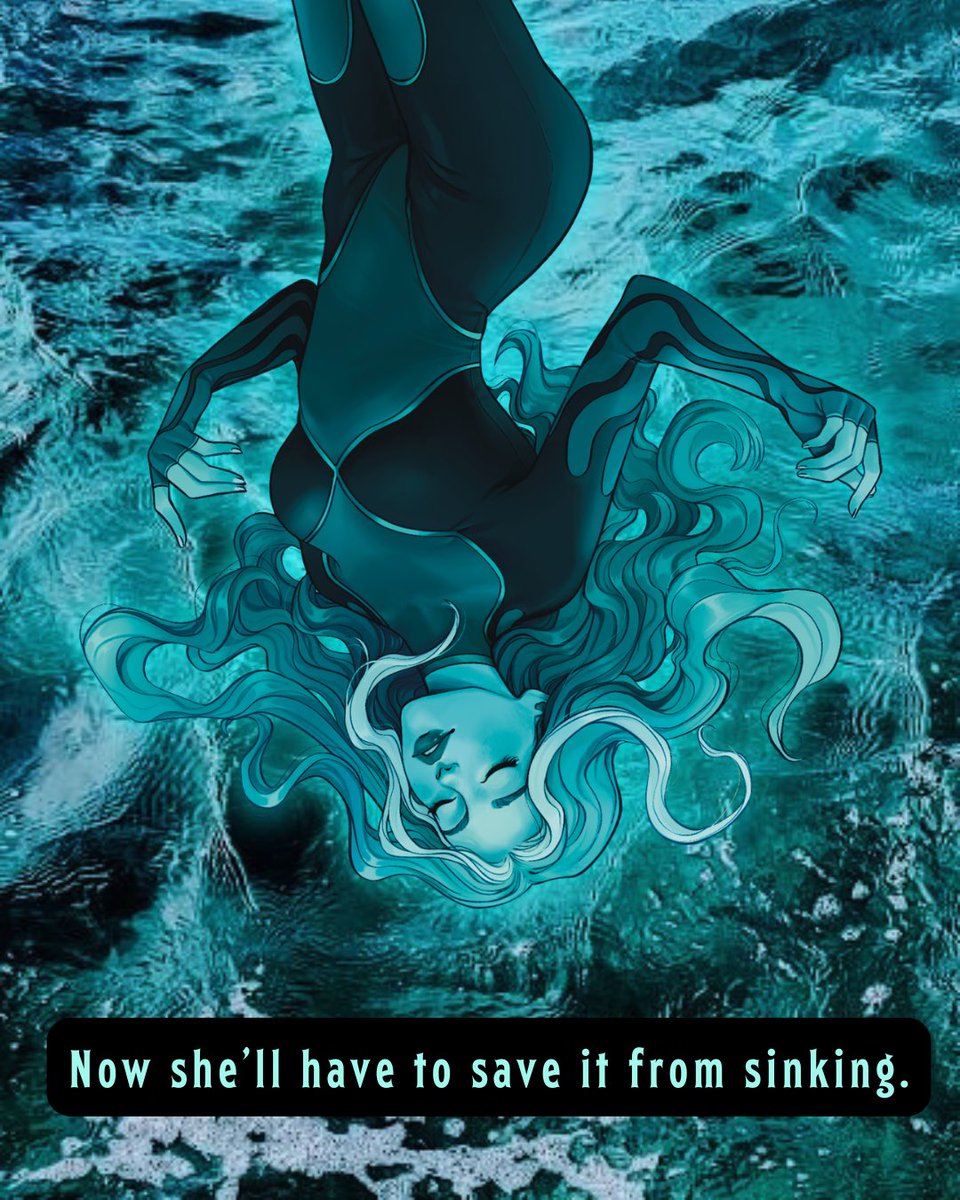 amrootwrites's tweet image. She crossed worlds to return home. Now she’ll have to save it from sinking—or drown trying. 👀

THE DROWNING DAZE OF ASTRAEA (2025) is a YA Fantasy debut that combines elements of Furyborn x Curious Tides + a dash of Sailor Moon. ⚔️🔮🌈🩵

🎨 @littlegirlonice 

@PublishConquest