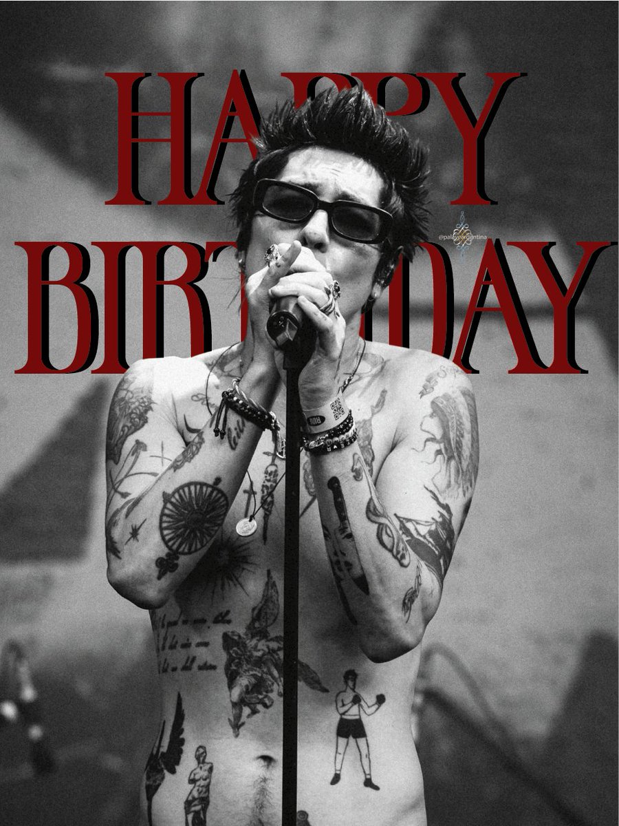PalayeArg's tweet photo. Happy Birthday to the one and only @RemingtonLeith 🖤🔥
Today we celebrate someone who means so much to so many — not just a singer, not just a performer, but a soul who gives everything on and off the stage https://t.co/INYkcCc4uF