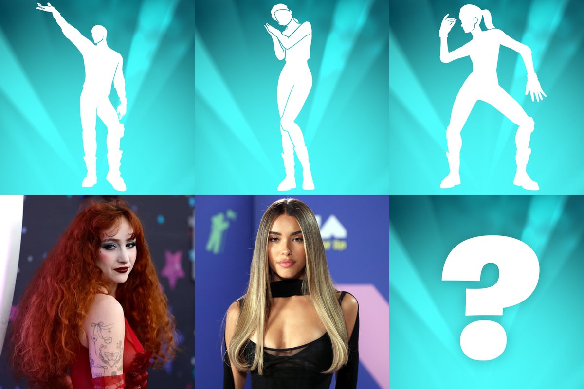 HYPEX's tweet photo. 3 ICON EMOTES LEFT FOR THIS UPDATE ‼️

• Chappell Roan - Good Luck, Babe!
• Madison Beer - ???
• Unknown - ??? https://t.co/BbIV3N7LoT