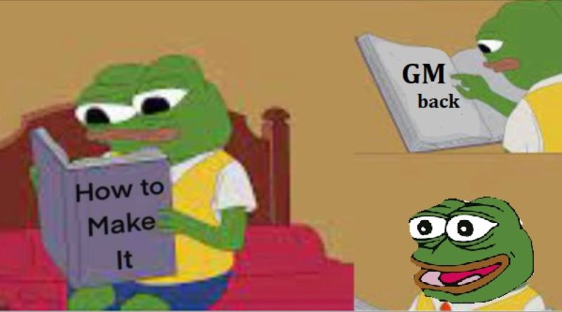 cryptojourneyrs's tweet photo. GM frens.

Say it back pls. 🐸🙏🏾 https://t.co/SqUQenTw73