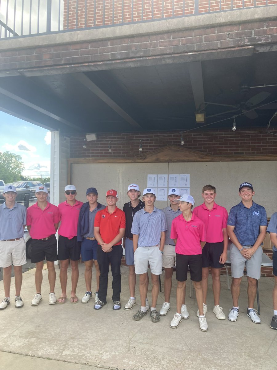 Congrats to Benjamin Sanders for earning a spot on the All Region Golf Team

He made a long clutch birdie on last hole to get the job done 🔥