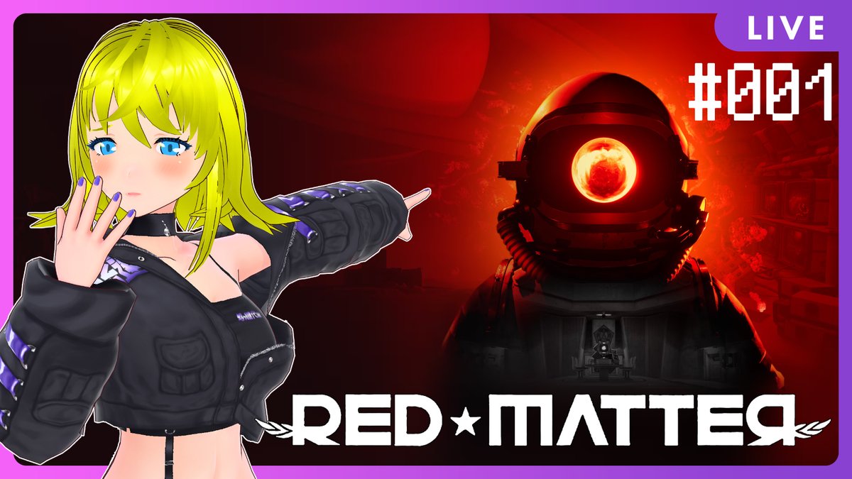 Vtuberrafisu's tweet photo. ご飯食べ終わったー
10時からやるよー('ω' )
【#redmatter 】ちょっと土星まで機密文書を奪いに… 1回目 【#VR 】 https://t.co/NVWYgmR9eT @YouTubeより https://t.co/TYoQWbRTyS