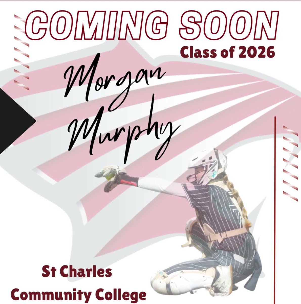 Morgan Murphy (@morgan_m7139) on Twitter photo I’m excited to announce that I have accepted an offer from St. Charles Community College to continue my athletic and educational careers.#SCCougs #Commited <a href="/SCCougsSoftball/">St. Charles CC Softball</a> <a href="/ClarkSluggers/">Louisville Sluggers - Clark</a> <a href="/LHSEagles_SB/">Liberty (Wentzville) Softball</a> I’m excited to announce that I have accepted an offer from St. Charles Community College to continue my athletic and educational careers.#SCCougs #Commited <a href="/SCCougsSoftball/">St. Charles CC Softball</a> <a href="/ClarkSluggers/">Louisville Sluggers - Clark</a> <a href="/LHSEagles_SB/">Liberty (Wentzville) Softball</a>