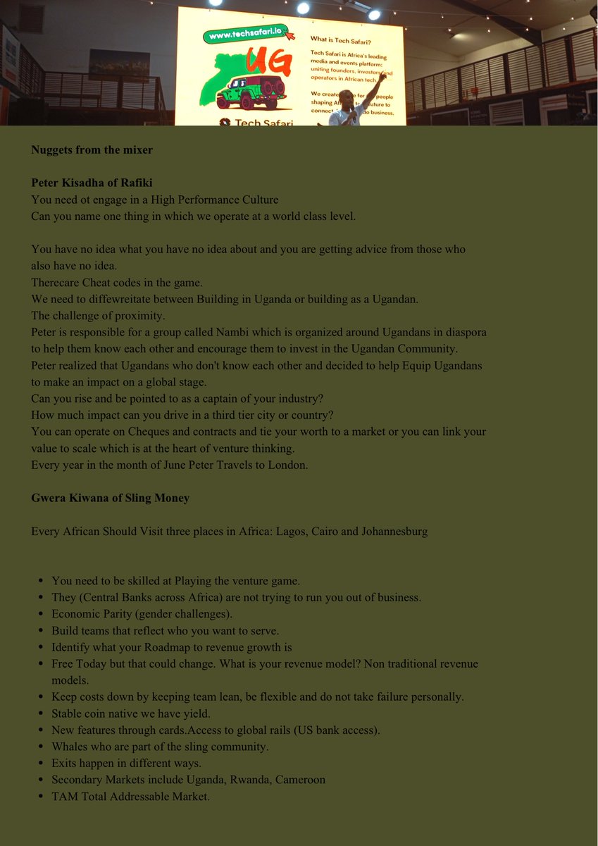 Intersection Magazine (@tersectionmag) on Twitter photo Here are some of the major ideas that in my view helped define the experience with a few events that took place in the last two weeks of April <a href="/SlingMoney/">Sling Money</a> <a href="/africa_heroes/">Africa’s Business Heroes</a> and <a href="/calebmaru/">Caleb Maru ⭕️</a> ‘s #TechSafari Here are some of the major ideas that in my view helped define the experience with a few events that took place in the last two weeks of April <a href="/SlingMoney/">Sling Money</a> <a href="/africa_heroes/">Africa’s Business Heroes</a> and <a href="/calebmaru/">Caleb Maru ⭕️</a> ‘s #TechSafari