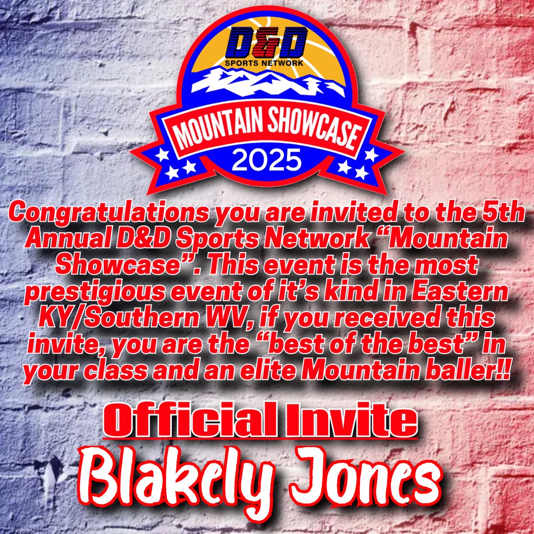 Blakely Jones (@bjones2030) on Twitter photo Thanks <a href="/DDSportsNetwork/">D&D Sports Network</a> for the invite! Thanks <a href="/DDSportsNetwork/">D&D Sports Network</a> for the invite!