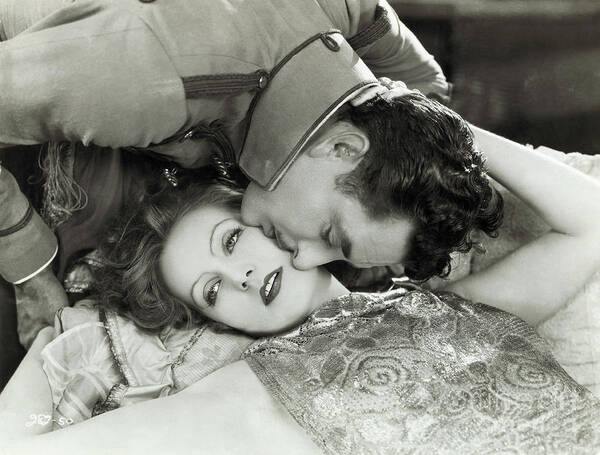 Gilbert and Garbo in "Flesh and the Devil" (1926). One of the silver screen's greatest romantic couples--even today their scenes are smokin'.
