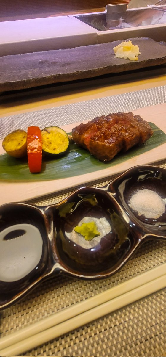 citysims's tweet photo. Wagu and Sushi prepared by a "Master" at Akiazu was truly an amazing experience ✌🏽❤️ #Sapporo #Japan #SushiMaster https://t.co/67RWdeiXtN