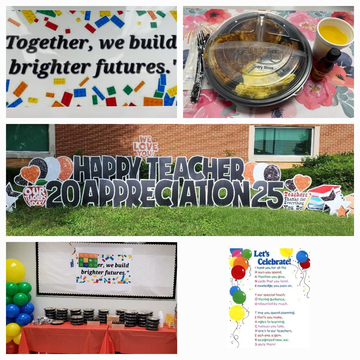 Houston Elementary (@heslancaster) on Twitter photo It's the beginning of #TeacherAppreciation week, and we started with the building blocks of success-Breakfast! Thank you to our HES teachers. We APPRECIATE YOU! Let's celebrate π₯³ <a href="/LancasterISD/">Lancaster ISD</a> #BetterTogether It's the beginning of #TeacherAppreciation week, and we started with the building blocks of success-Breakfast! Thank you to our HES teachers. We APPRECIATE YOU! Let's celebrate π₯³ <a href="/LancasterISD/">Lancaster ISD</a> #BetterTogether