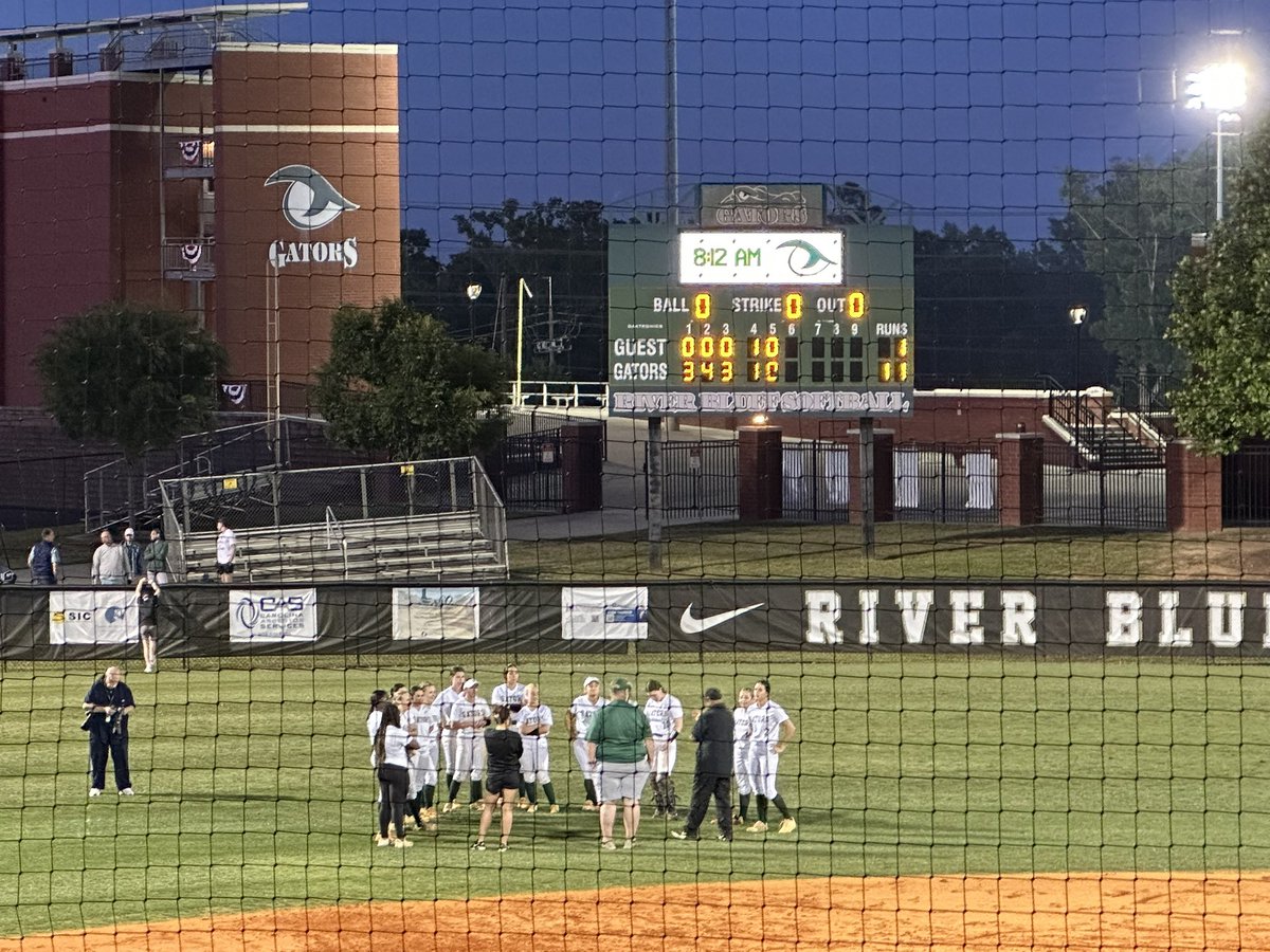 SCHSL AAAAA-Div.I Softball Playoffs - final from River Bluff - <a href="/RBGatorSoftball/">River Bluff Softball</a> 11 
Spartanburg 1. 

Next up for the Gators - Byrnes. #ChompChomp