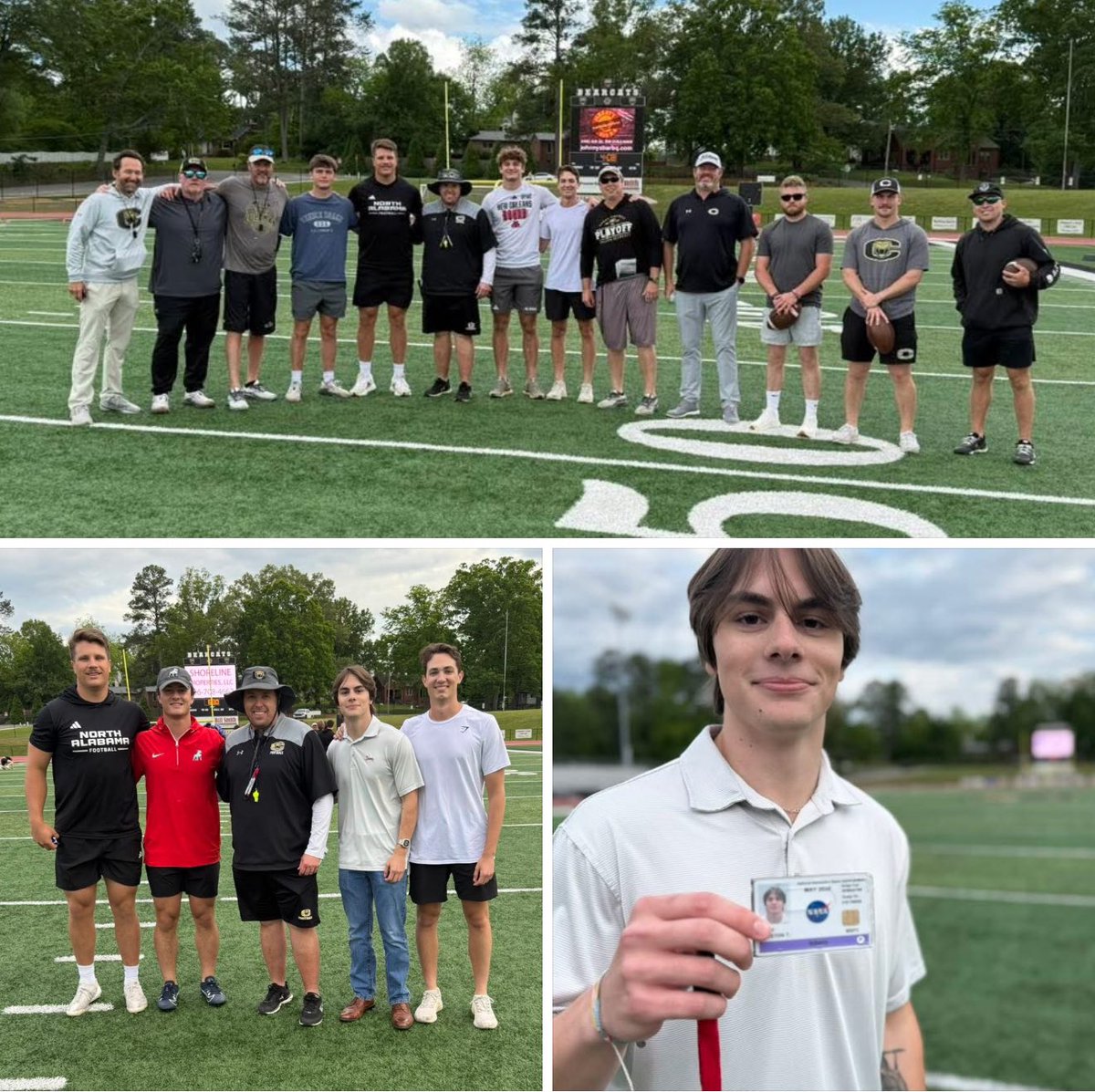 Cullman Football (@cullmanfb) on Twitter photo The <a href="/CullmanFB/">Cullman Football</a> brotherhood was on full display today with several former players stopping by. Whether playing college football or working at NASA, what brings them back to each other like family are the Friday nights under the lights in black & gold. #BearcatBrotherhood The <a href="/CullmanFB/">Cullman Football</a> brotherhood was on full display today with several former players stopping by. Whether playing college football or working at NASA, what brings them back to each other like family are the Friday nights under the lights in black & gold. #BearcatBrotherhood