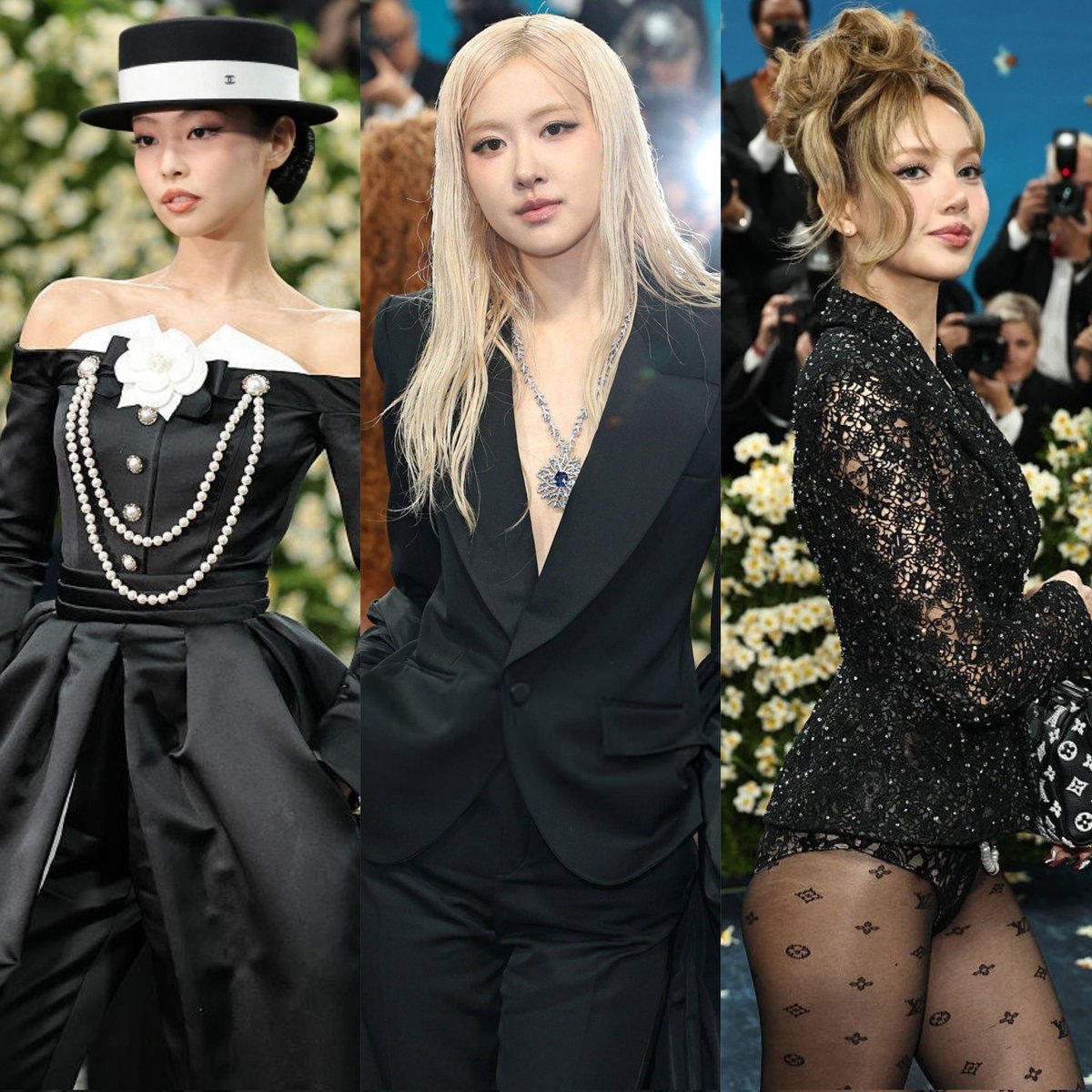 Three BLACKPINK members — Jennie, Rosé, and Lisa — attended Met Gala 2025.