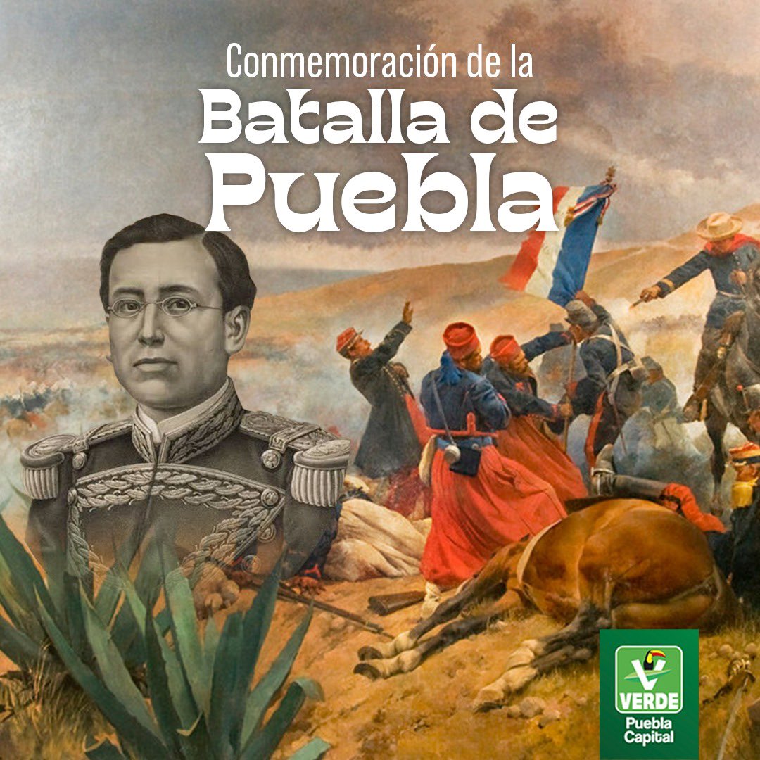Hoy 5 de mayo, conmemoramos una de las hazañas más significativas de nuestra historia, la Batalla de Puebla. 🇲🇽⚔️

Hoy recordamos con orgullo a los héroes que nos enseñaron que no hay fuerza más poderosa que la de un pueblo unido. 
🤝💚🇲🇽