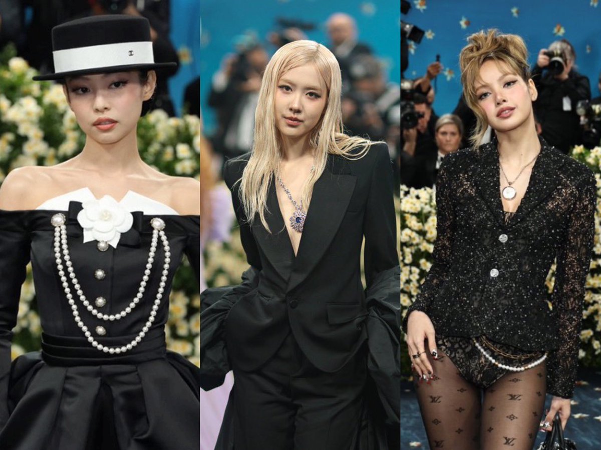 Met Gala 2025 เรามี BLACKPINK ถึง 3 คน เจนนี่ โรเซ่ และ ลิซ่า ✨👑
