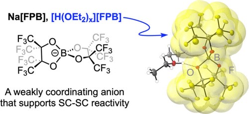 [B(O2C2(CF3)4)2]− ([FPB]−): Repurposing This Weakly Coordinating Anion for Solid-State Molecular Organometallic (SMOM) Chemistry (<a href="/Orgmet_ACS/">Organometallics</a>): pubs.acs.org/doi/10.1021/ac… (<a href="/WellerYorkChem/">Andrew Weller</a>).