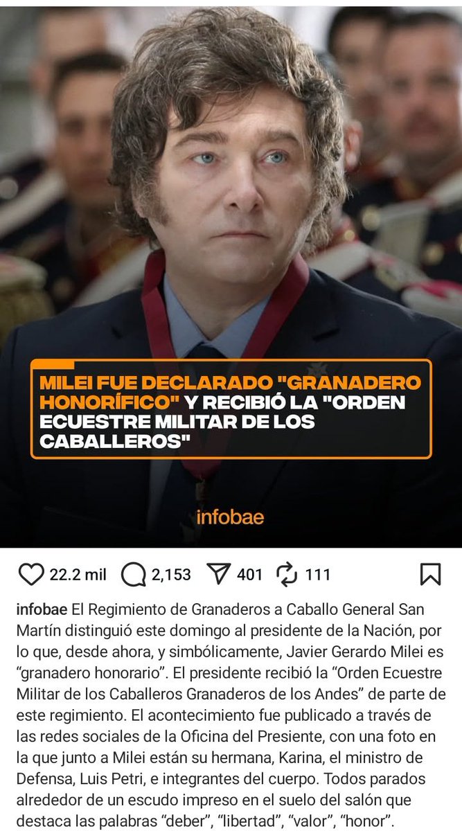 Esto de hacerse homenajear por los subordinados pasaba en el Tercer Reich y en todos los regímenes peronistas. Ya lo habíamos resuelto en 1810, pero volvió. Sugiero lectura del  #DecretoDeSupresiónDeHonores:  elhistoriador.com.ar/decreto-sobre-…