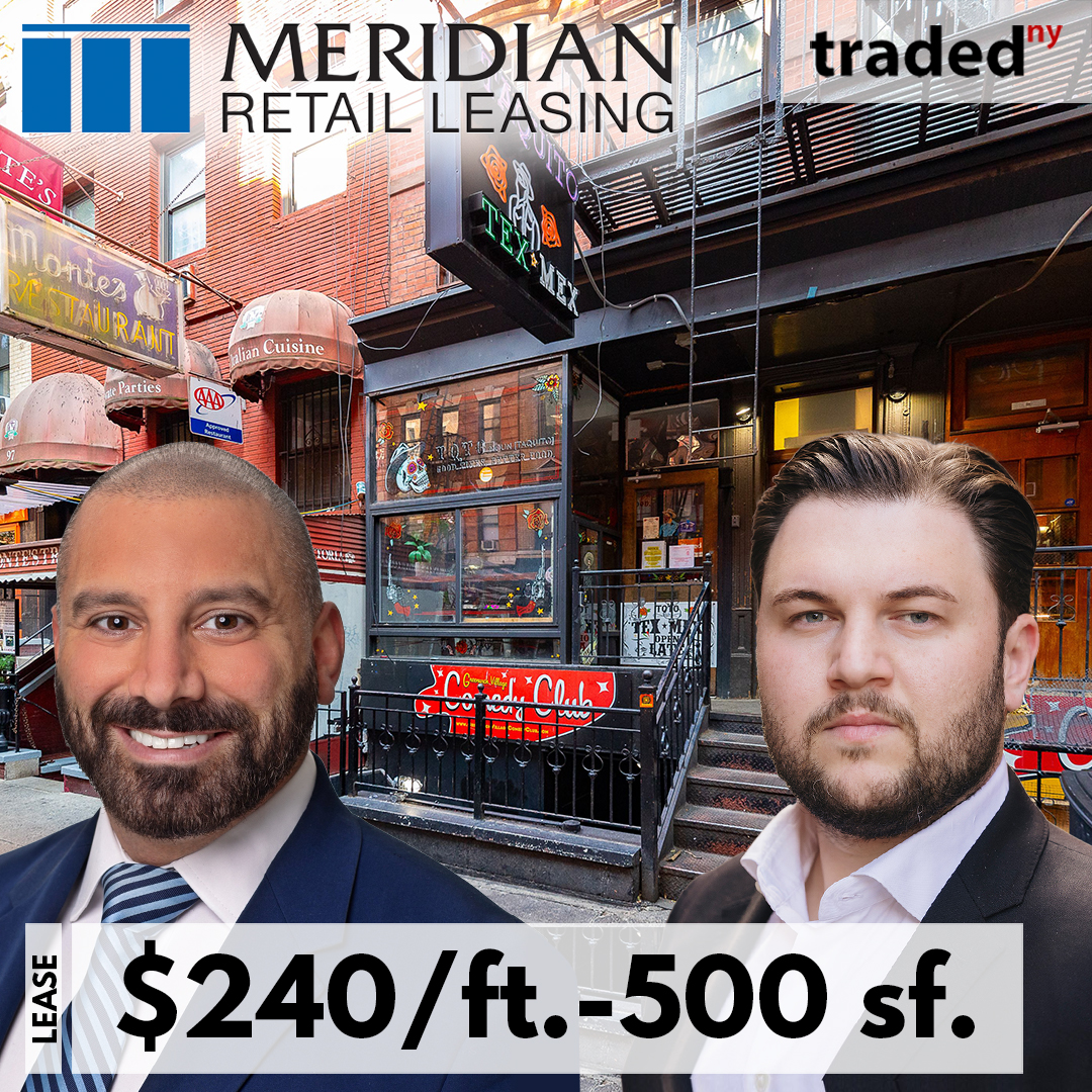 LEASE
IMAGE: Greg Goldberg &amp; Kim Levandovsky
DATE: 09/20/2024
ADDRESS: 99 Macdougal Street
MARKET: West Village, Manhattan
ASSET TYPE: Retail

LANDLORD: Jonathan Nagin
TENANT: Gyro City
LANDLORD'S REP: Greg Go...

View Post on Traded:traded.co/deals/new-york…