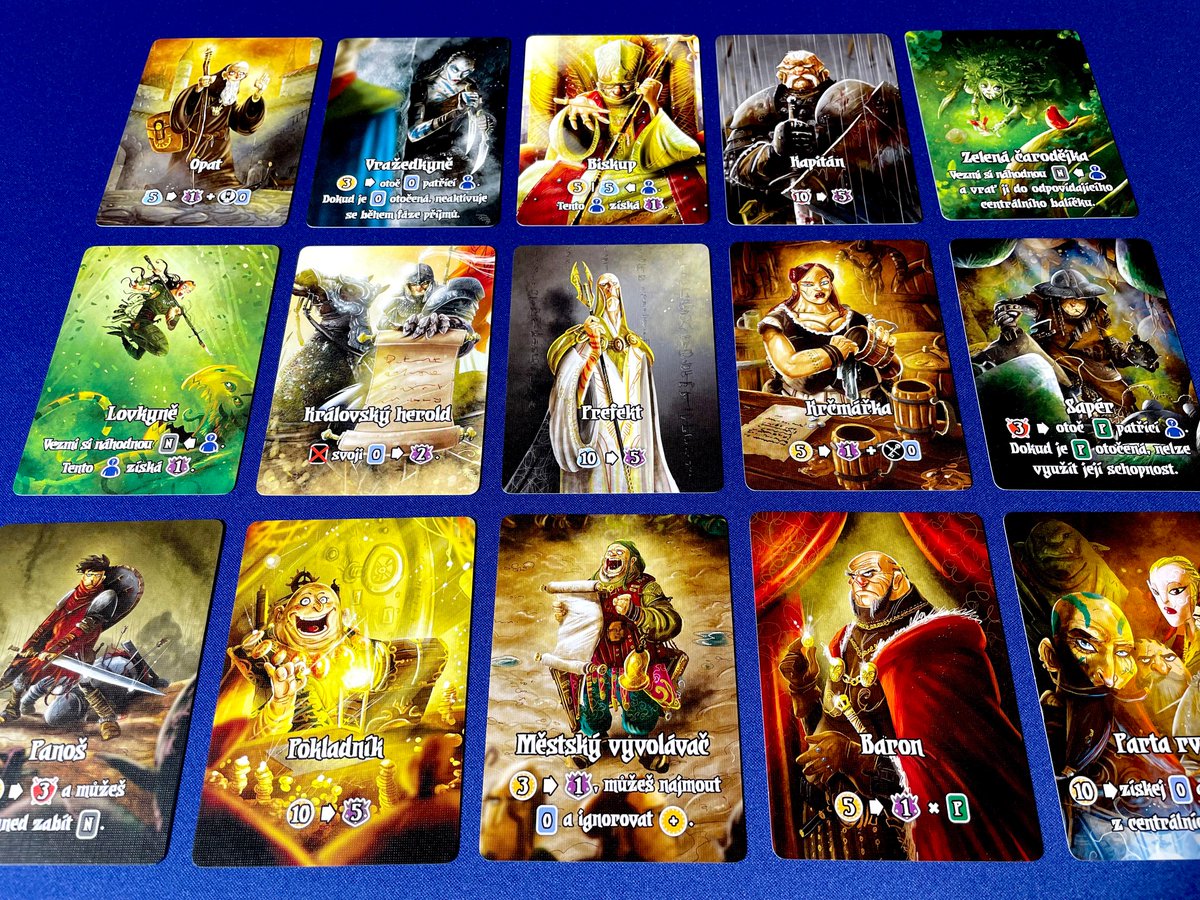 It's always a special moment to see our games in other languages! These are Valeria Card Kingdoms expansions in Czech thanks to our publishing partner, REXhry