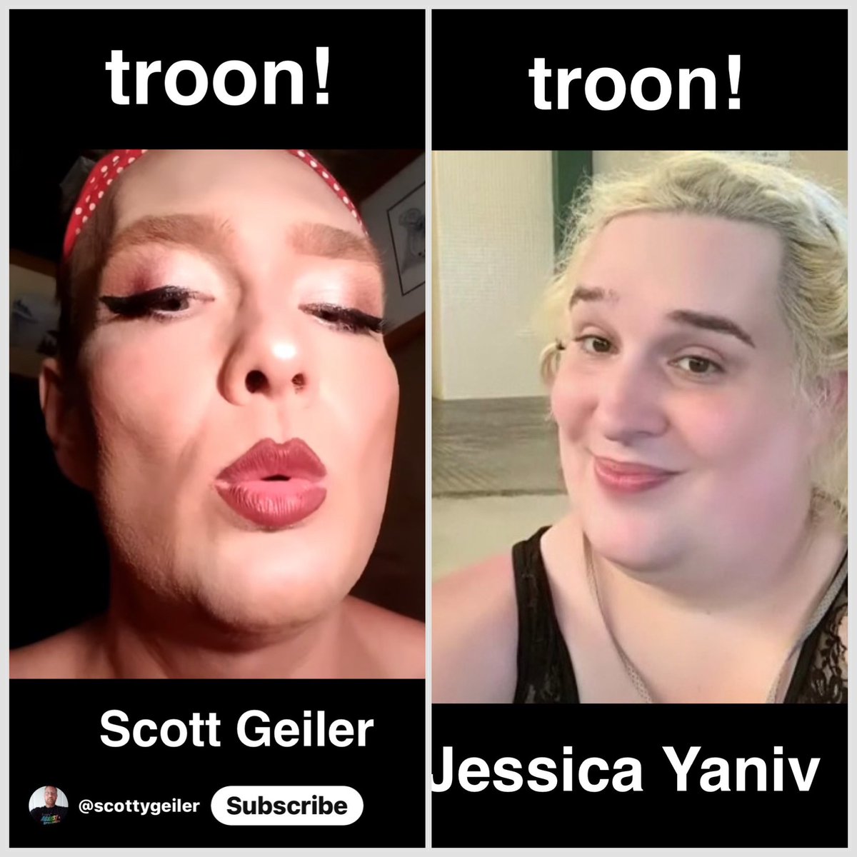 anthias123's tweet image. these troon sex predators are having a meltdown - cuz no one is buying their “tran$women” lie 

LGB🪚Tsimps 

#JessicaYaniv
#StopScottGeiler