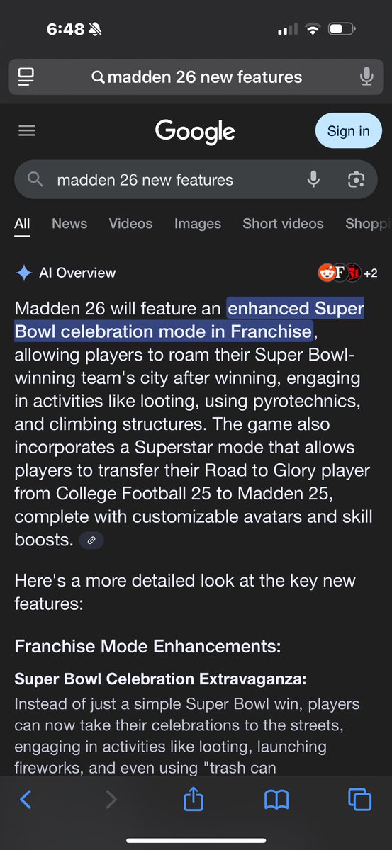 Dr_Hominoidea's tweet image. According to AI, Madden 26 is about to be lit!