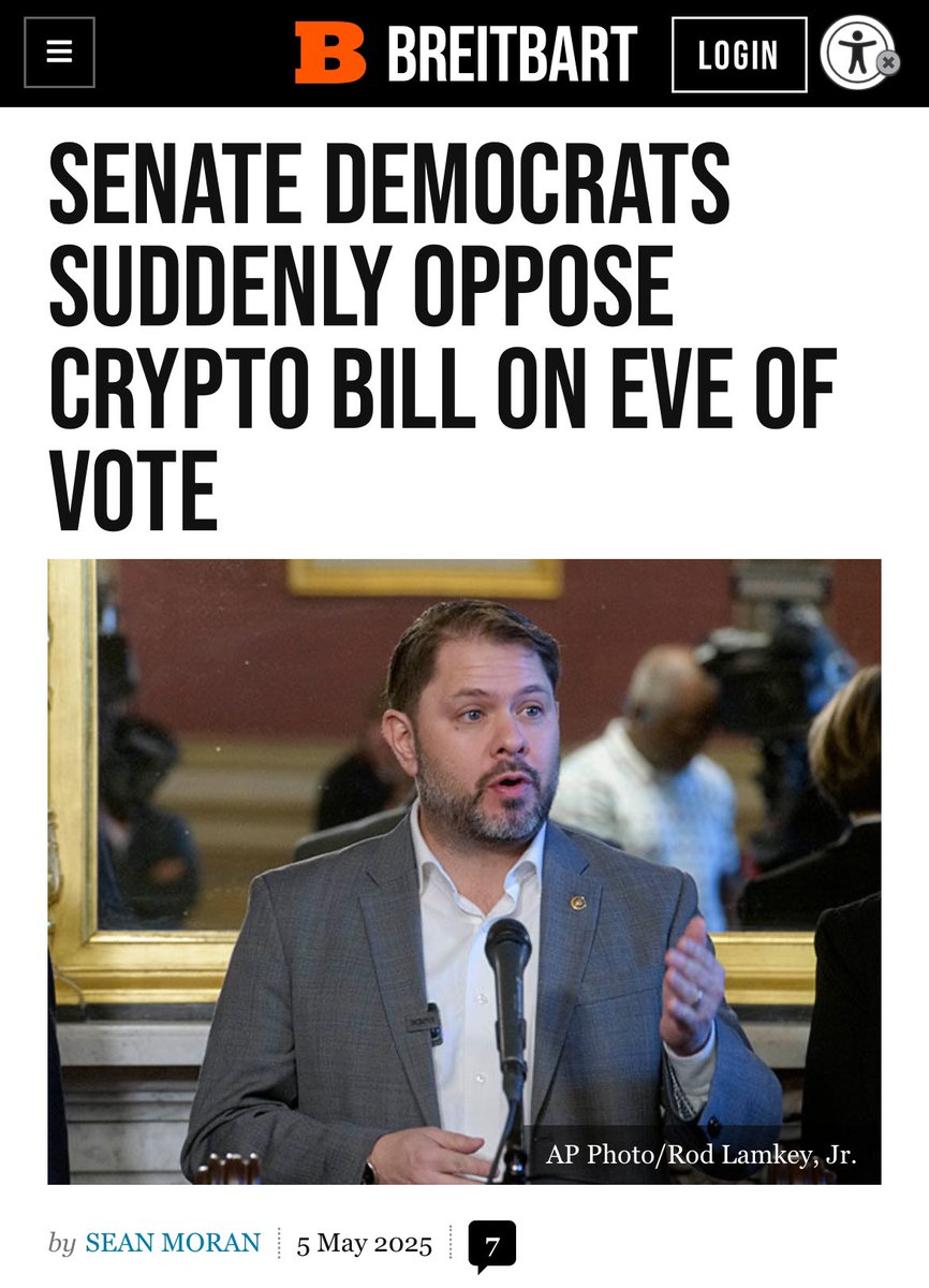 Jessica Anderson (@jessanderson2) on Twitter photo .<a href="/SenatorHagerty/">Senator Bill Hagerty</a> and Senate Republicans have spent months working in a bipartisan manner to advance this historic stablecoin legislation.
Democrats have a chance now to do what is best for America: Vote for the legislation (which they have already voted for in committee) that .<a href="/SenatorHagerty/">Senator Bill Hagerty</a> and Senate Republicans have spent months working in a bipartisan manner to advance this historic stablecoin legislation.
Democrats have a chance now to do what is best for America: Vote for the legislation (which they have already voted for in committee) that