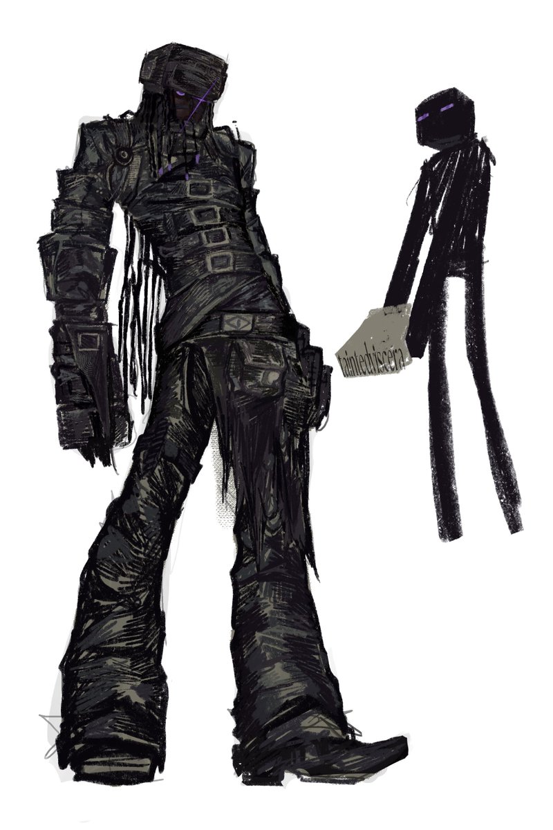 ZESTYMACHINE's tweet image. #enderman