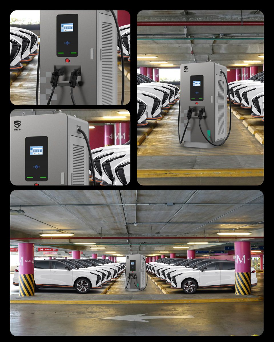 Con los cargadores SEV Nivel 3, lleva la experiencia de carga de vehículos eléctricos a un nivel completamente nuevo. ⚡

Pensados para la rapidez y la eficiencia, estos cargadores son ideales para electrolineras y flotas que requieren una infraestructura de alta velocidad.