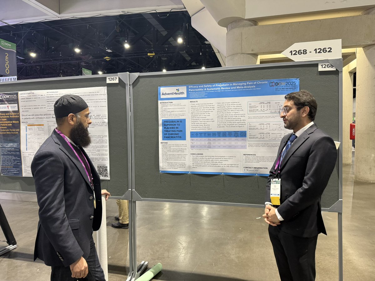 Nihal Ijaz Khan (@khanz_nihal) on Twitter photo When the program director and medical director of GI <a href="/AdventHealthCFL/">AdventHealth Central Florida</a> come to support your presentation as a resident, you know the culture they want to nurture! Had a blast <a href="/DDWMeeting/">Digestive Disease Week</a> with @MN_GIM, Dr. Inayat and the rest of the GI team! When the program director and medical director of GI <a href="/AdventHealthCFL/">AdventHealth Central Florida</a> come to support your presentation as a resident, you know the culture they want to nurture! Had a blast <a href="/DDWMeeting/">Digestive Disease Week</a> with @MN_GIM, Dr. Inayat and the rest of the GI team!