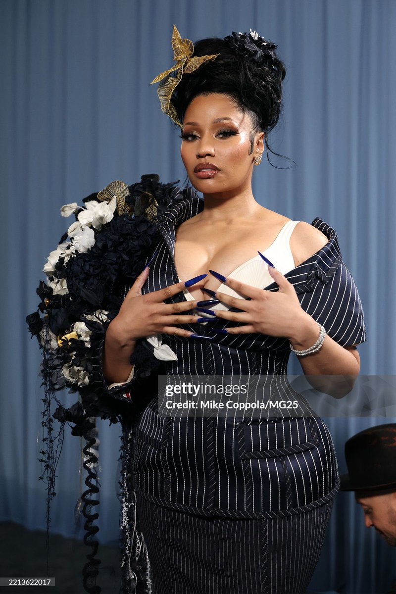 Nicki Minaj has arrived at the #MetGala!