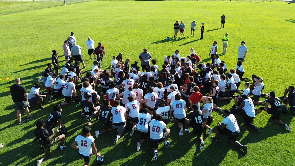 Great first day of spring practice at the Rock!! Players and coaches really got after it! Checking boxes!! #BearcatPride #FearTheClaw