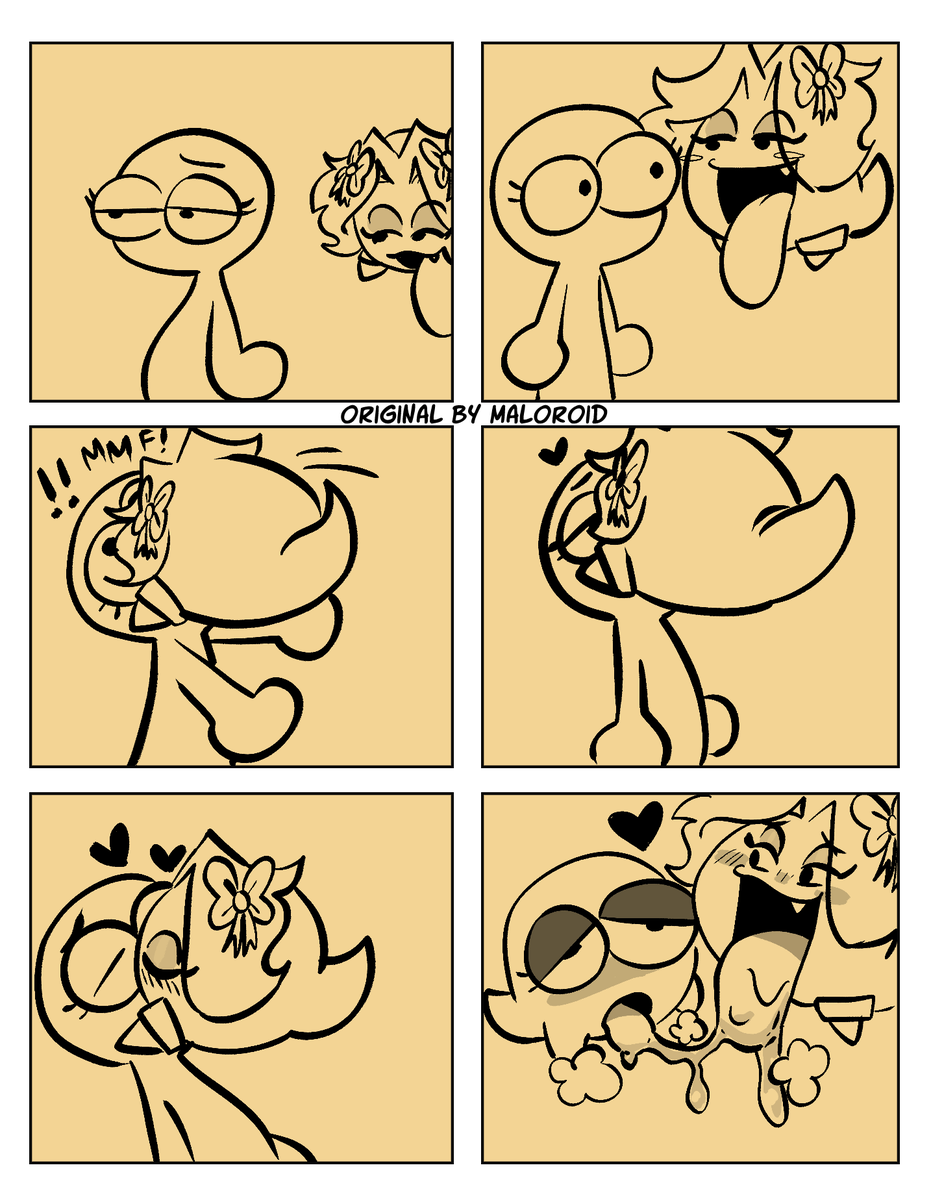 Be careful with her kisses~ 

Finally doodled it
