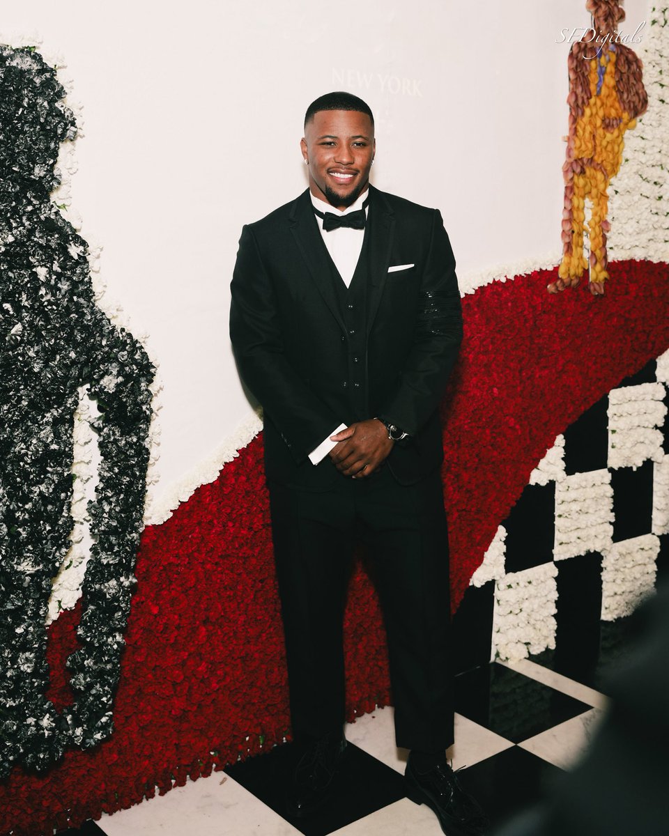 SFDigitals's tweet image. Saquon for Met Gala 2025 📸🔥 : Tailoring Black Style
Styled by: @Lesusmcphearson