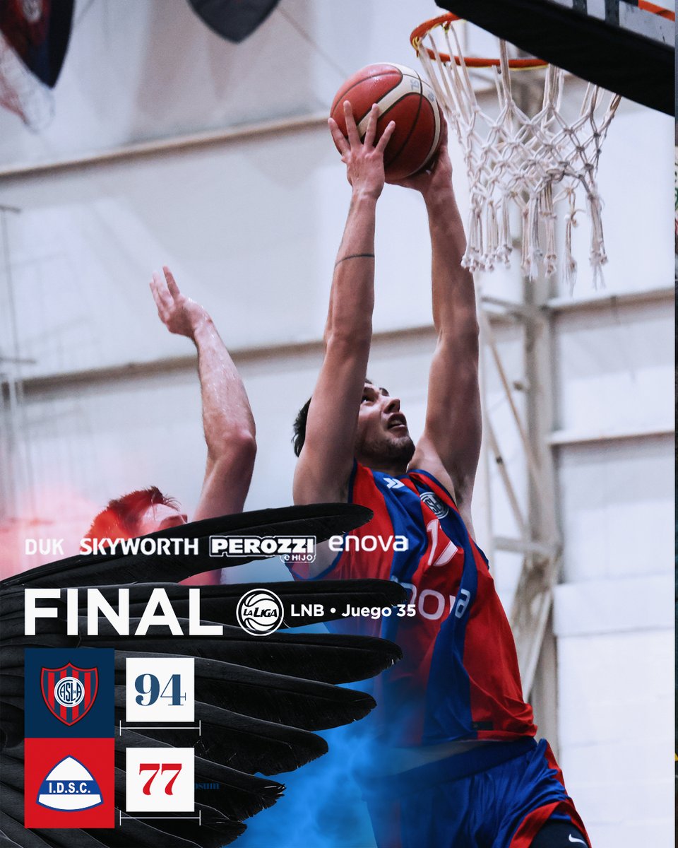 💪 ¡GANOOOOOÓ SAN LORENZOOOOO!

¡El Ciclón venció a Independiente de Oliva por 94-77 en el juego 3️⃣5️⃣ de la <a href="/LigaNacional/">La Liga</a> !

🔜 San Lorenzo volverá a jugar el sábado 10 de mayo a las 21 hs, ante Argentino de Junin, en el Fortín de las Morochas.

💪🏼💙❤️ ¡Triunfazo, Ciclón!