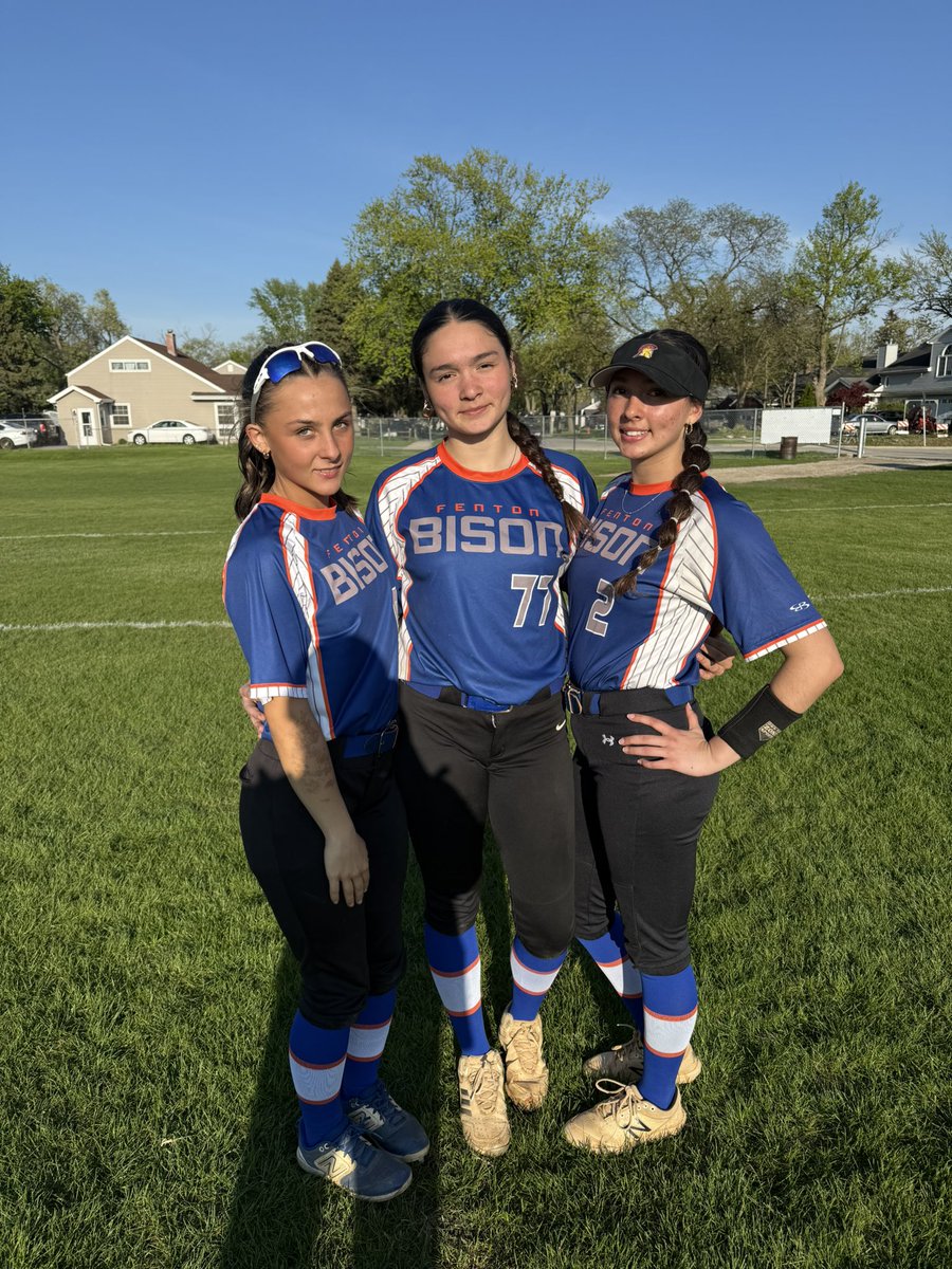 Congratulations to <a href="/13_bnp/">Bnp 13</a> , <a href="/BELLADELGADO07/">Bella delgado</a> and <a href="/Elizabe46010452/">Elizabeth Delgado</a> who are the Players of the Game in our 12-1 loss to RB! Let’s Get ‘Em! #EmbraceTheChallenge  💙🦬🥎