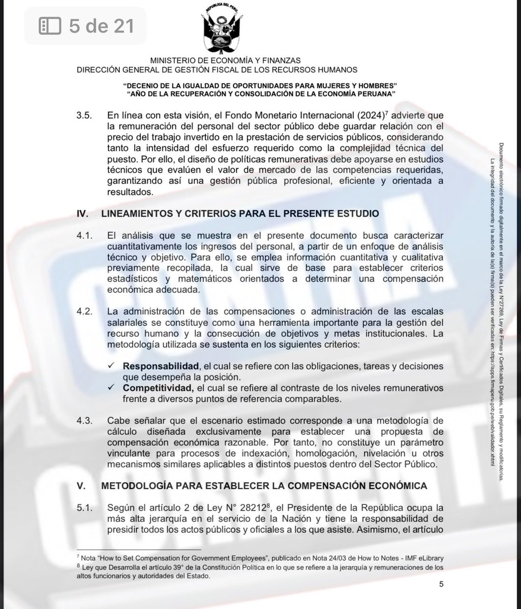 Stefanie Medina 🦟 (@una_reportera) on Twitter photo #ULTIMO Dina Boluarte quiere subirse el sueldo.
Informe del Ministerio de economía y finanzas pondera sueldos de otros cargos públicos y estima que sueldo de mandataria debería ser de 35 mil 568 soles
<a href="/CcorrienteW/">CONTRACORRIENTE_W</a> #ULTIMO Dina Boluarte quiere subirse el sueldo.
Informe del Ministerio de economía y finanzas pondera sueldos de otros cargos públicos y estima que sueldo de mandataria debería ser de 35 mil 568 soles
<a href="/CcorrienteW/">CONTRACORRIENTE_W</a>