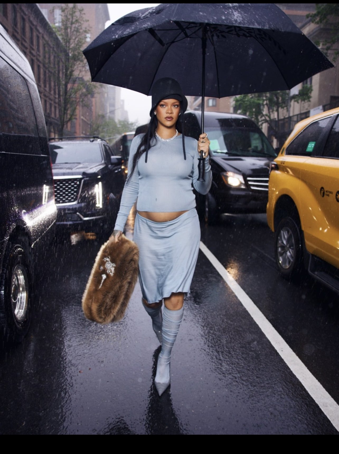 Rihanna revealed her third pregnancy at the 2025 Met Gala