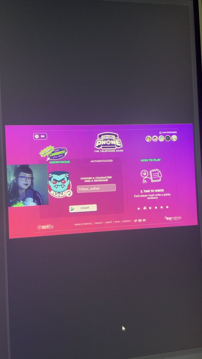 https__asher's tweet image. live now playing gartic phone w/ the freaks&amp;gt;:) twitch.tv/https_asher