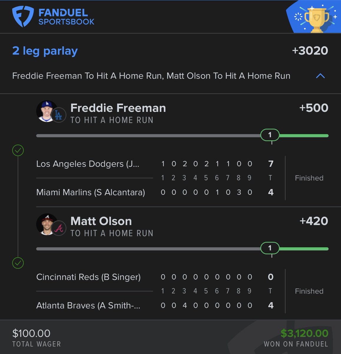 CASH US OUT! 🔥💰

✅$100 —&gt; $3,120