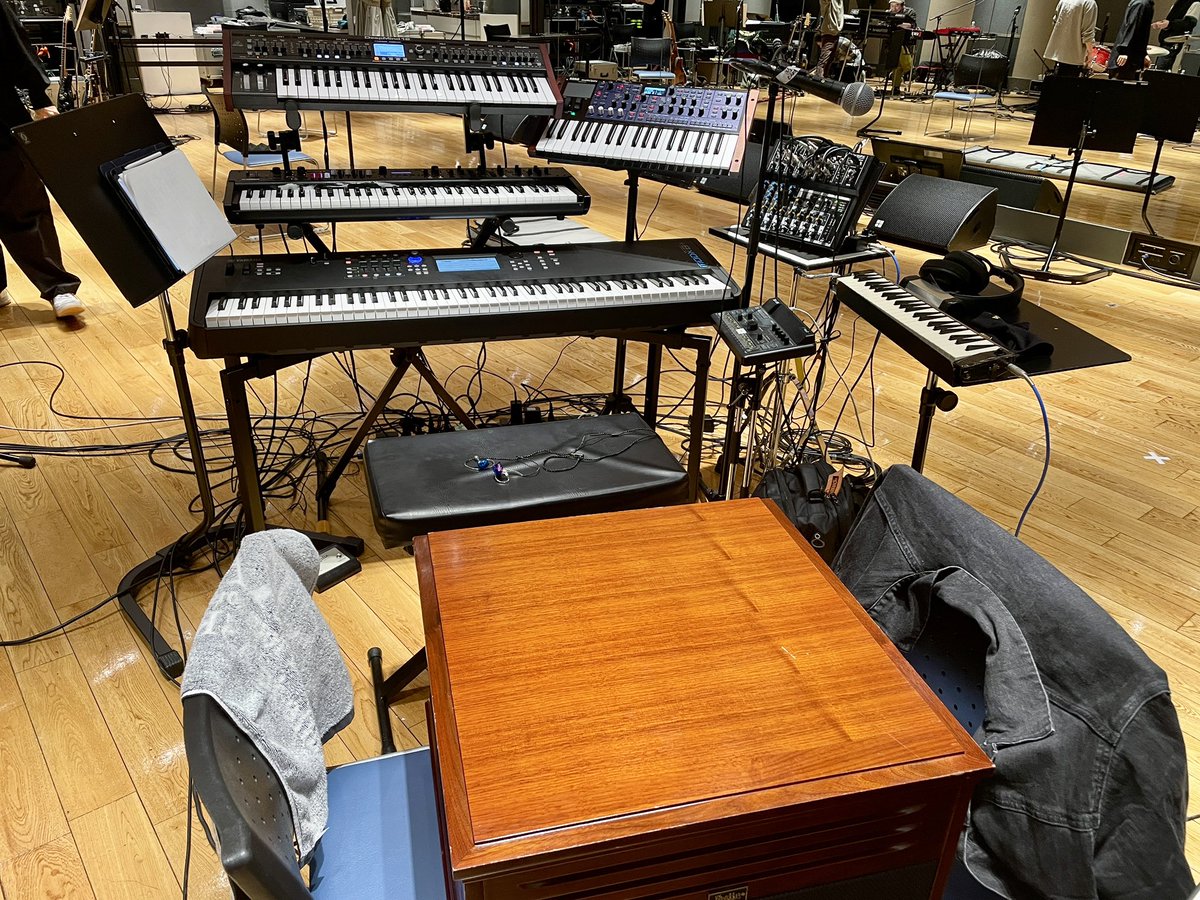 Tatsuya08232's tweet image. 今日も頑張る！！
 #Musician  #Keyboardist  #KeyboardPlayer  #Composer  #Arranger  #Ta2yaKeyboard