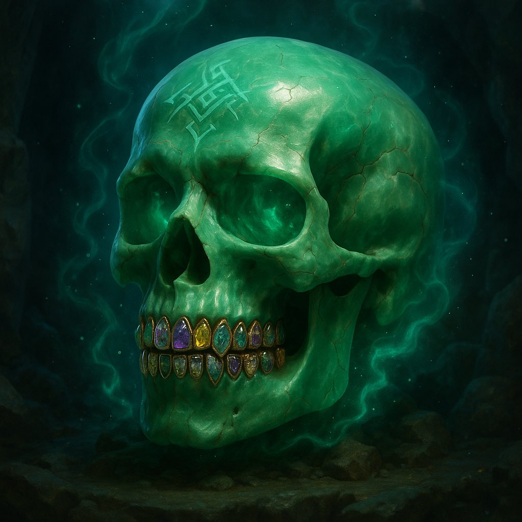We were able to secure one of the only magic skulls at the auction from <a href="/magicandmurk/">MurkLore</a> 🔮💀

Won for 250 XRP!!! 😮‍💨